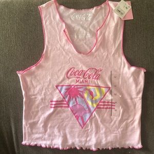 NWT M retro Coca Cola tank